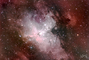 Messier 16 The Eagle Nebula Pillars of Creation