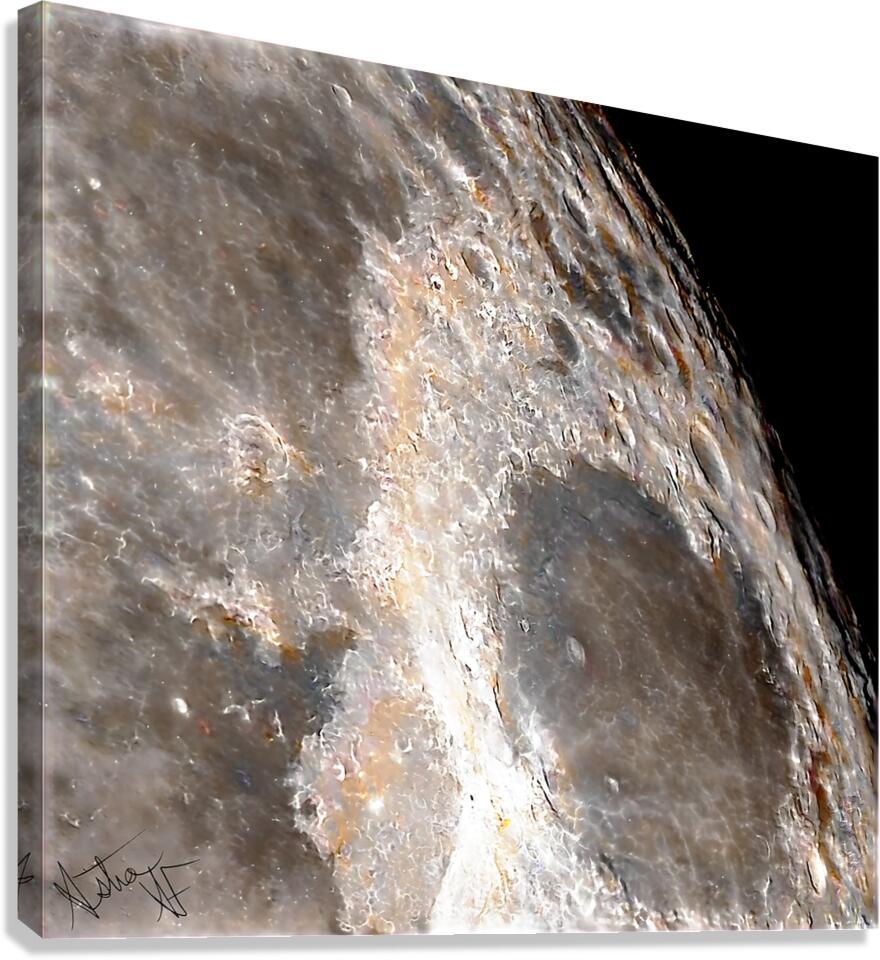 Mineral Moon Canvas Print