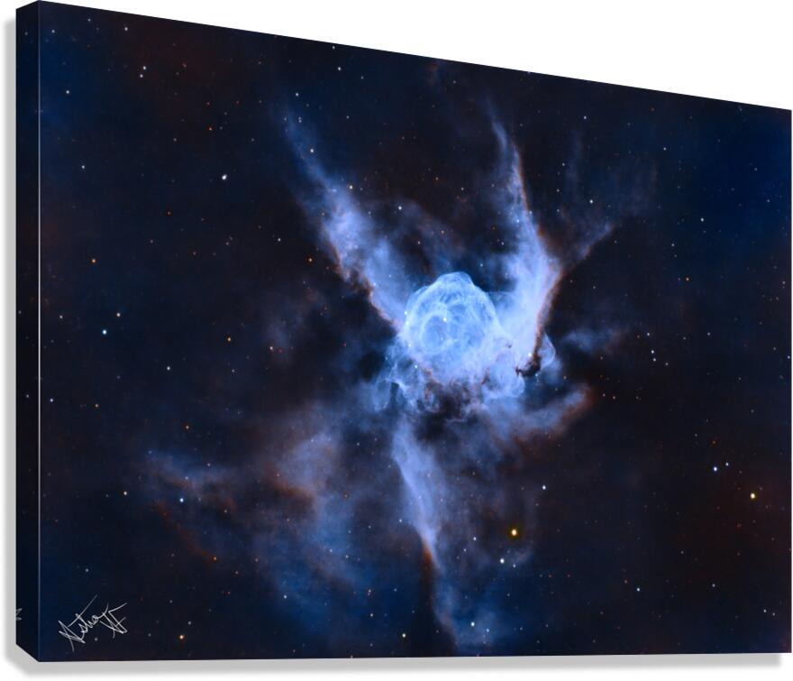 Thors Helmet NGC 2359 Canvas Print