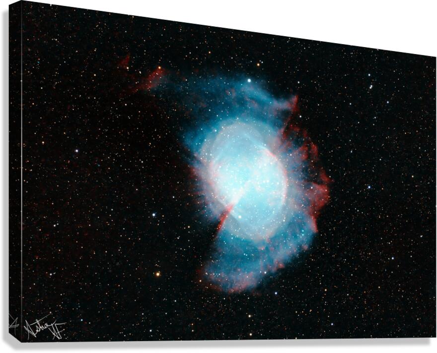 M27 - The Dumbbell Nebula Canvas Print