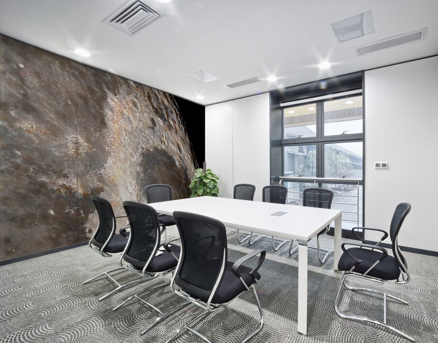 Mineral Moon Wall Printing