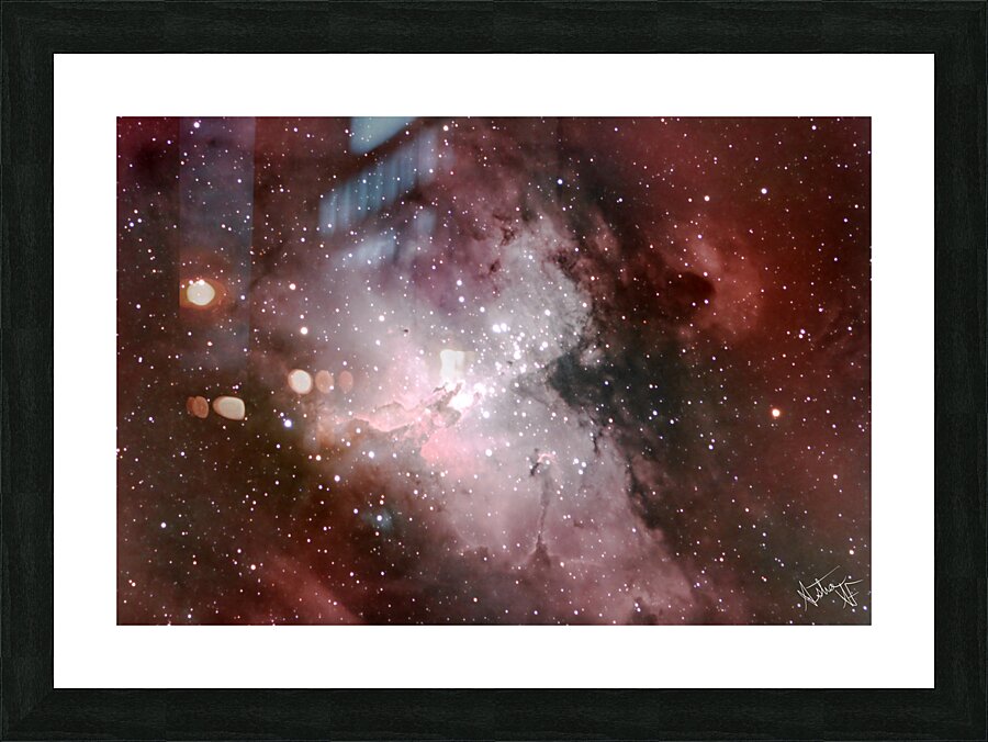 Messier 16 The Eagle Nebula Pillars of Creation Picture Frame print
