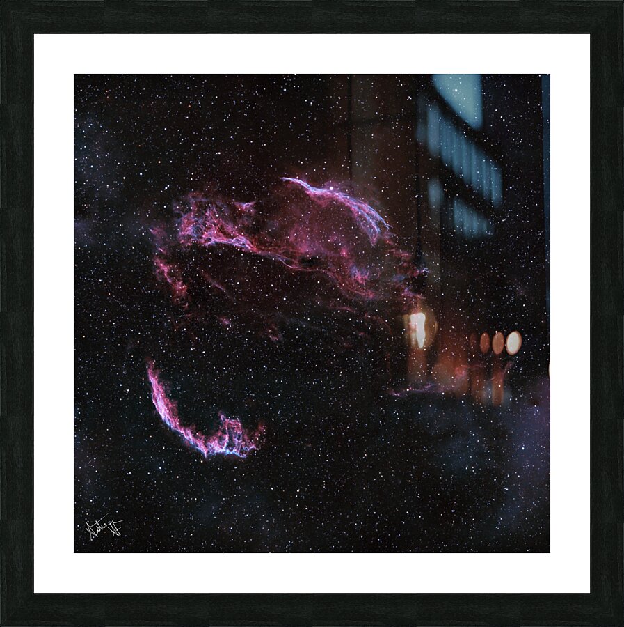 Cygnus Loop - Veil Nebula Complex Picture Frame print