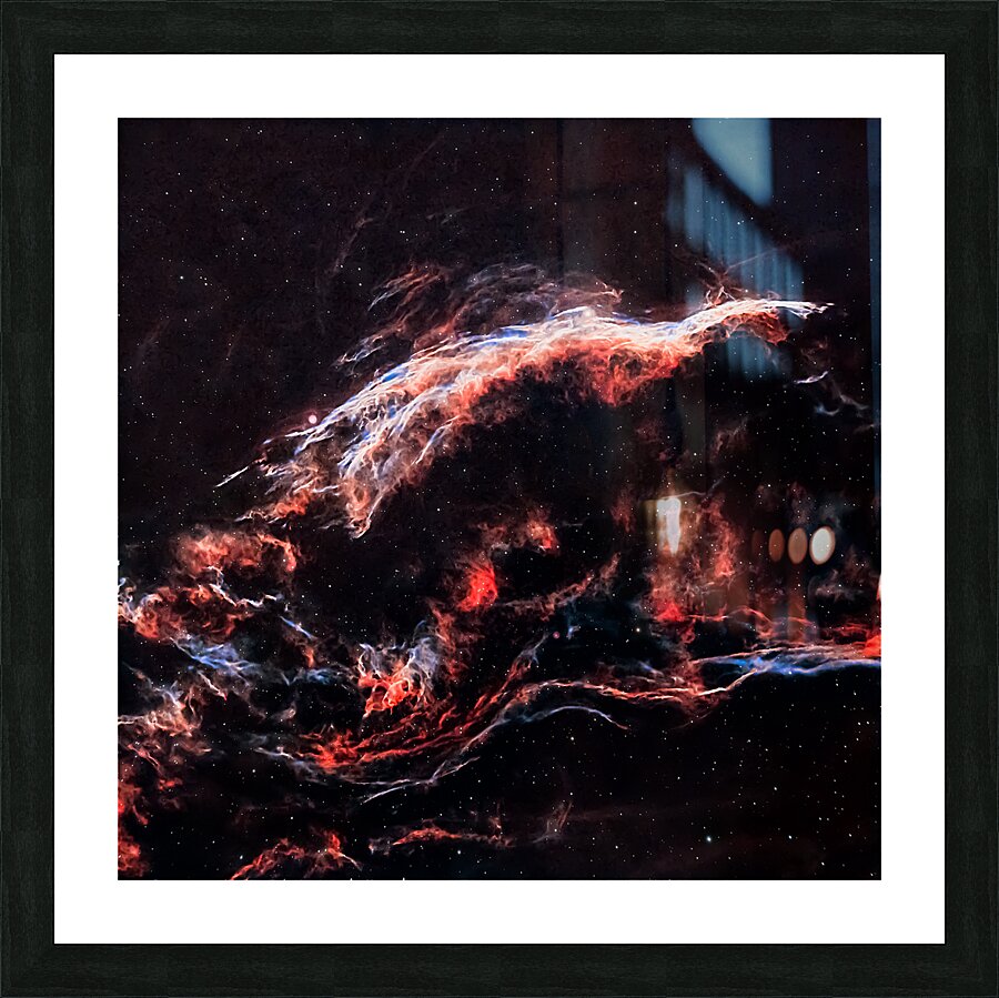 NGC 6960 - The Western Veil Nebula Picture Frame print