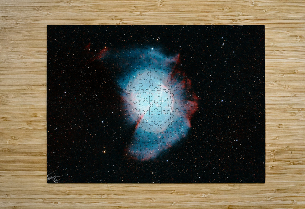M27 - The Dumbbell Nebula AstroAF Puzzle printing