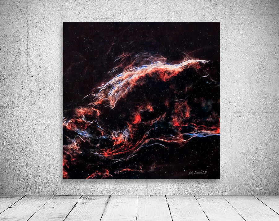 NGC 6960 - The Western Veil Nebula Wall Preview