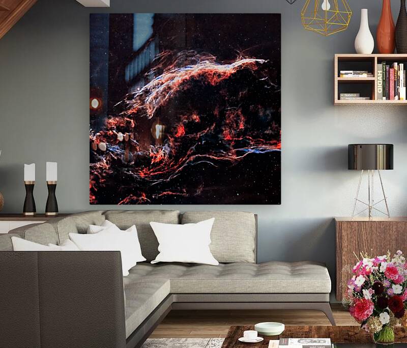 NGC 6960 - The Western Veil Nebula Reproduction